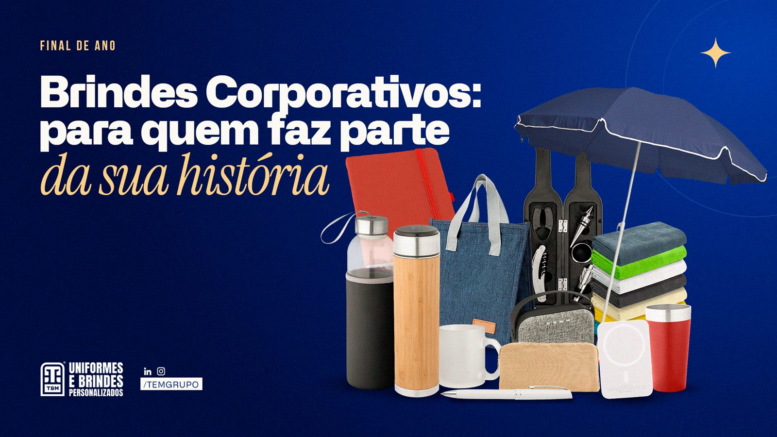 Brindes personalizados de fim de ano: reconheça quem faz parte da sua história