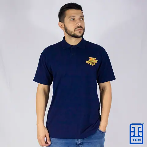 Camisa polo personalizada para empresa — trabalho da T&M