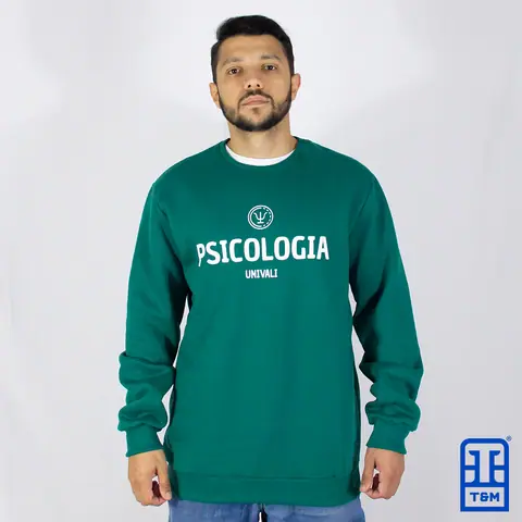 Moletom básico personalizado para faculdade ou atlética — trabalho da T&M