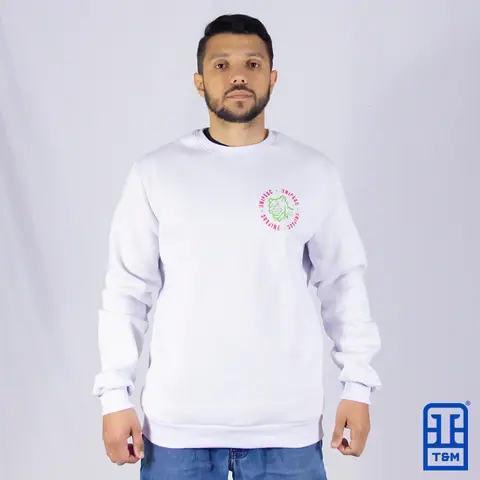 Moletom básico personalizado para faculdade ou atlética — trabalho da T&M