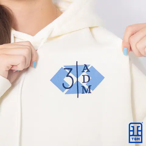 Moletom canguru personalizado para turma de escola — trabalho da T&M