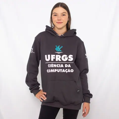 Moletom canguru personalizado para faculdade ou atlética — trabalho da T&M