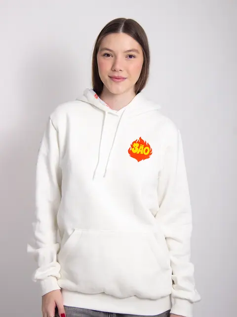Moletom canguru personalizado para turma de escola — trabalho da T&M