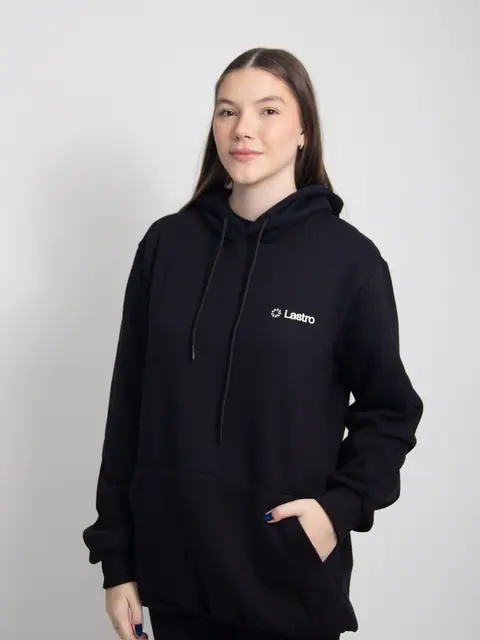 Moletom canguru personalizado para empresa — trabalho da T&M