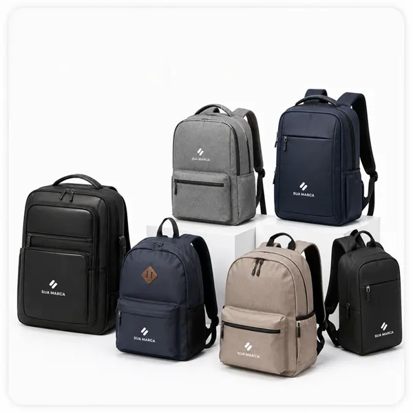 Mochilas personalizadas com a marca