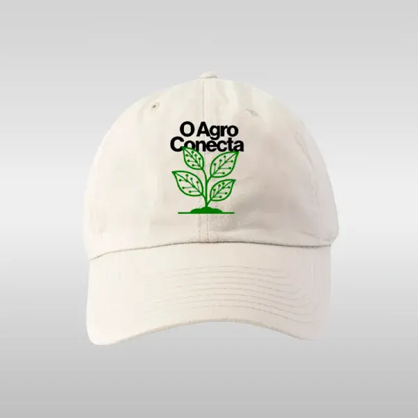 Boné com a marca da empresa