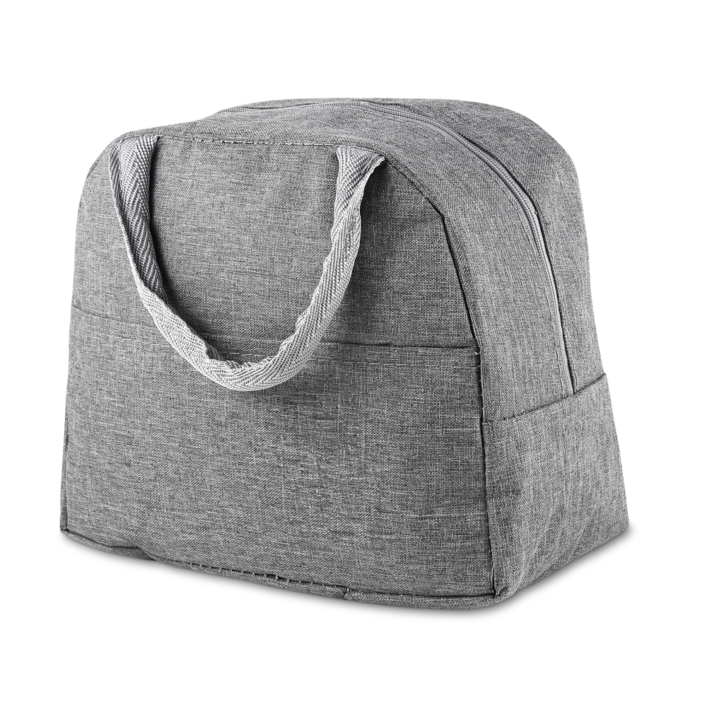 Bolsa térmica em poliéster com bolso frontal, foto 2