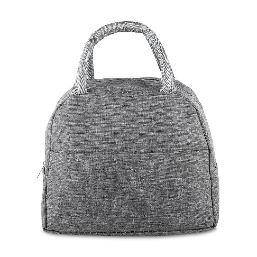 Bolsa térmica em poliéster com bolso frontal, foto 7