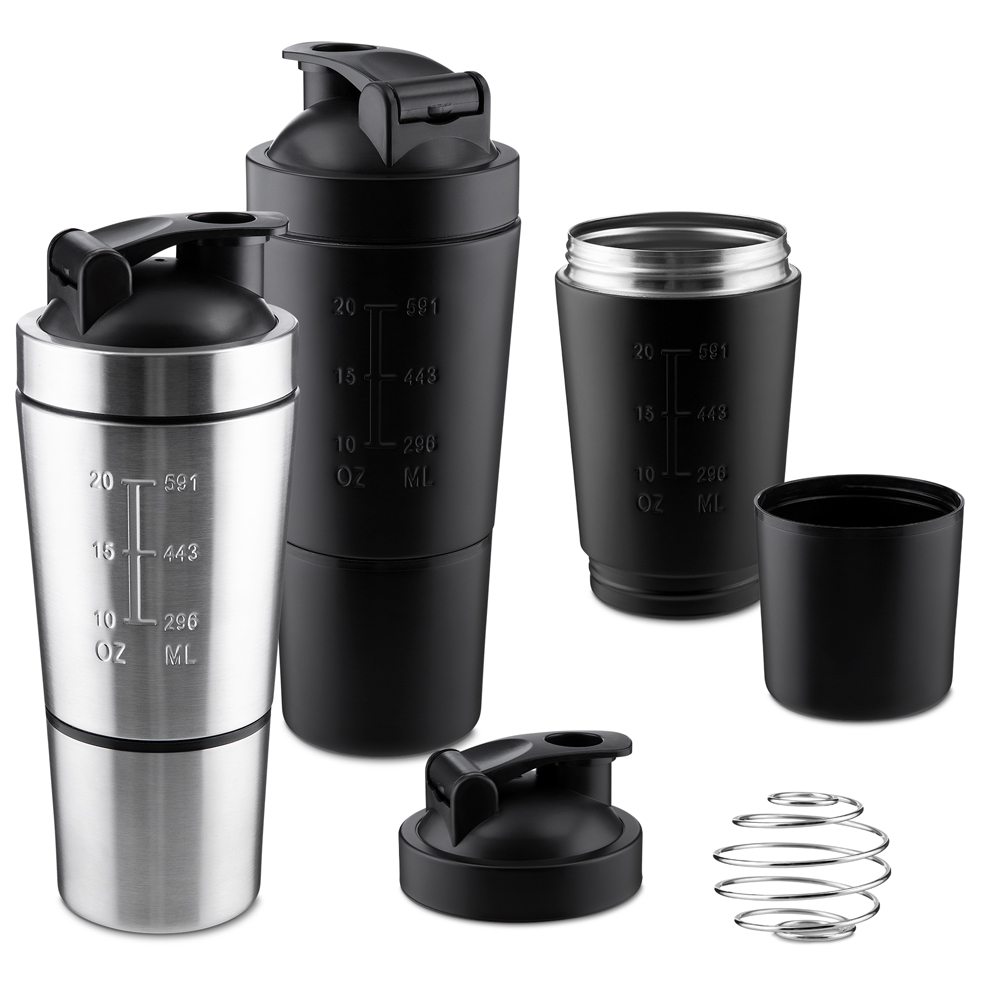 Garrafa coqueteleira 750 ml de inox, foto 1