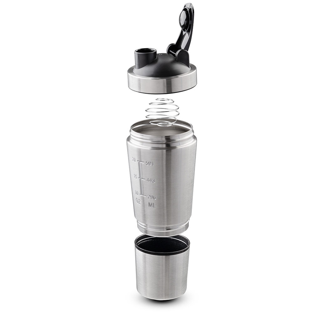 Garrafa coqueteleira 750 ml de inox, foto 4