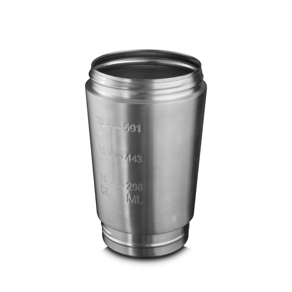 Garrafa coqueteleira 750 ml de inox, foto 6
