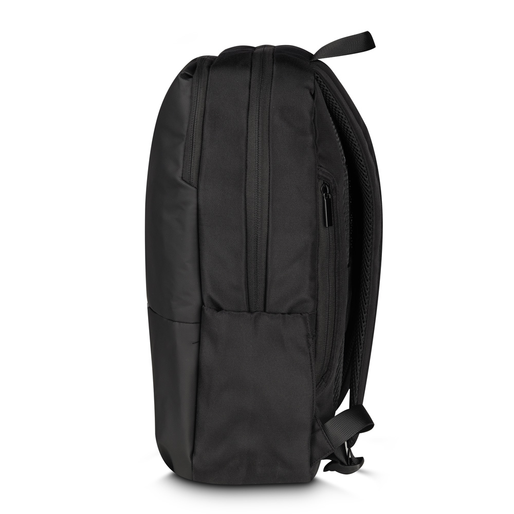 Mochila para notebook em poliéster 600D e PU com bolso frontal, foto 3
