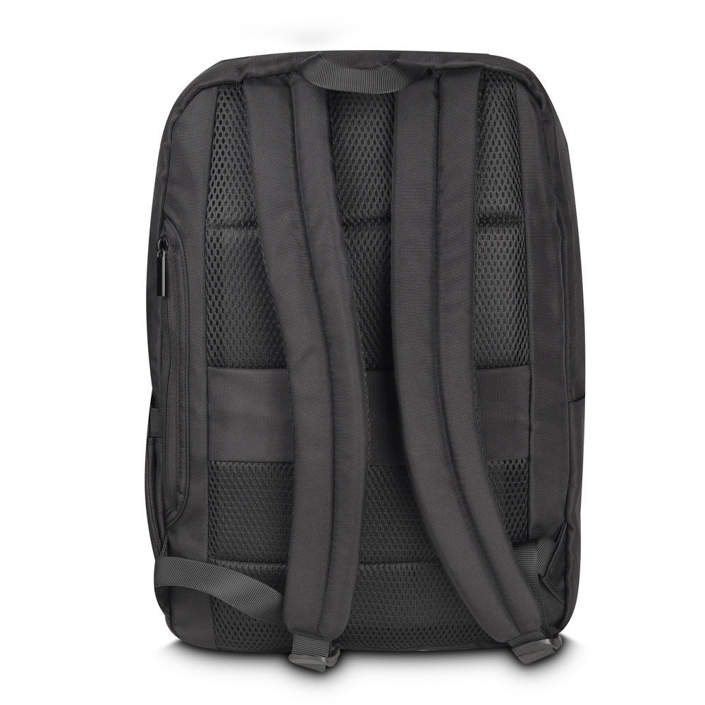 Mochila para notebook em poliéster 600D e PU com bolso frontal, foto 5