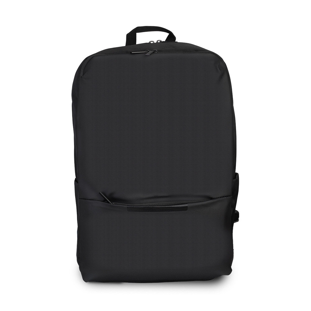 Mochila para notebook em poliéster 600D e PU com bolso frontal, foto 8