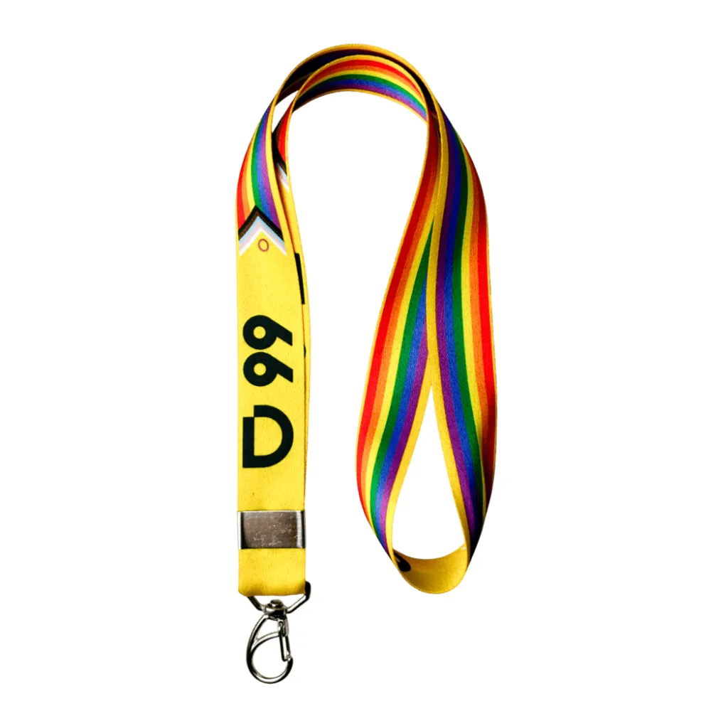 Cordão para crachá 25 mm personalizado com a logo da empresa