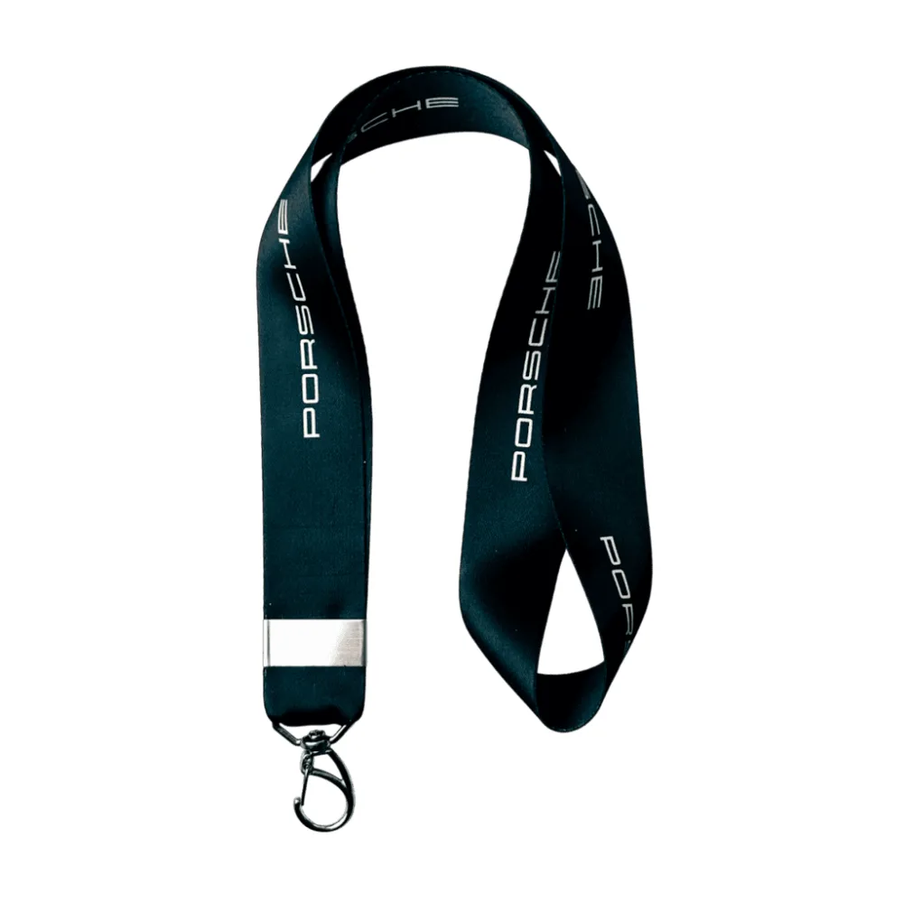 Cordão para crachá 30 mm personalizado com a logo da empresa