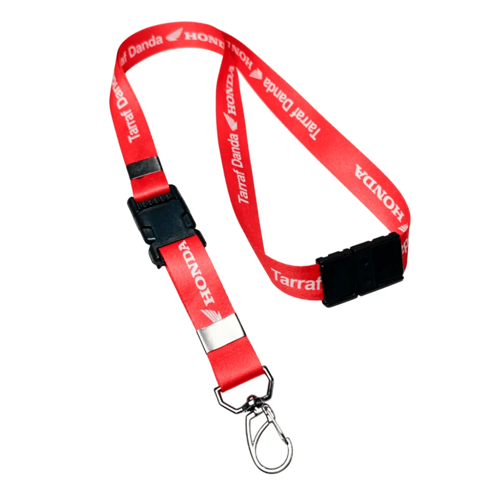 Cordão para crachá com trava de mochila e trava de segurança 20 mm, foto 2