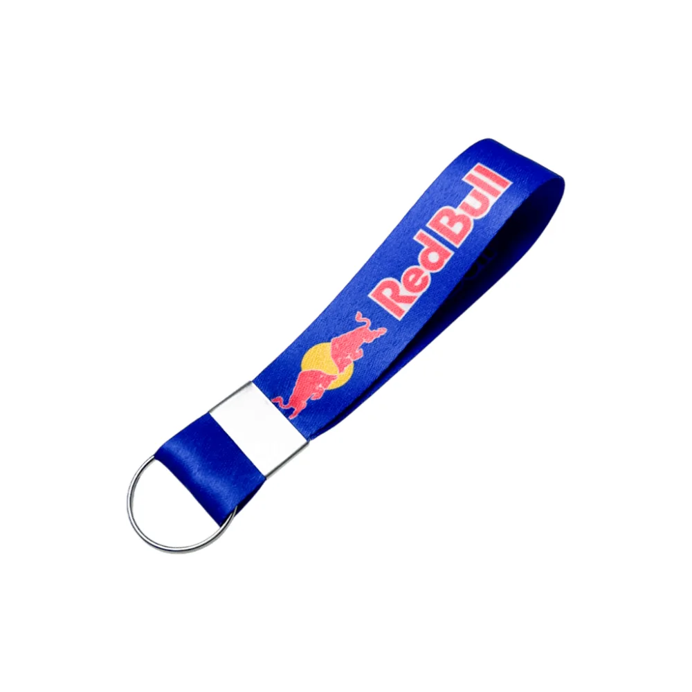 Chaveiro de fita com argola personalizado com a logo da empresa