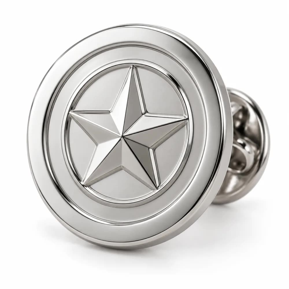 Pin de metal, foto 6