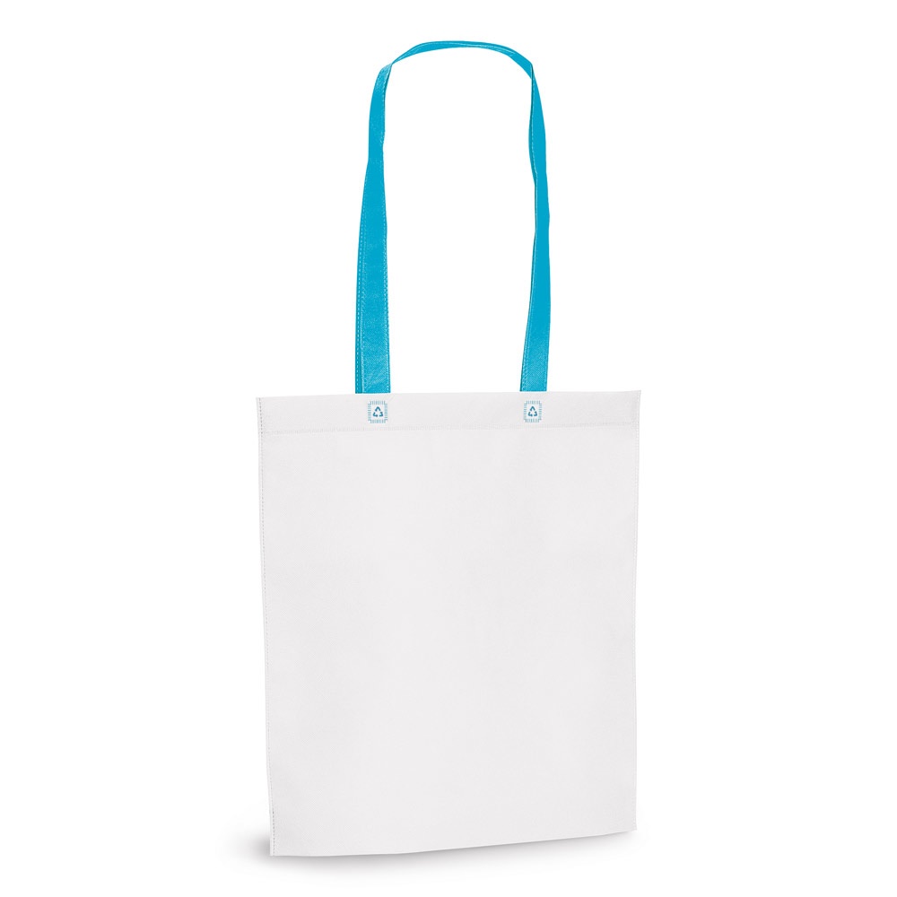 Sacola em non-woven (80 g/m²) termo-selado (33 x 39 x 8 cm)