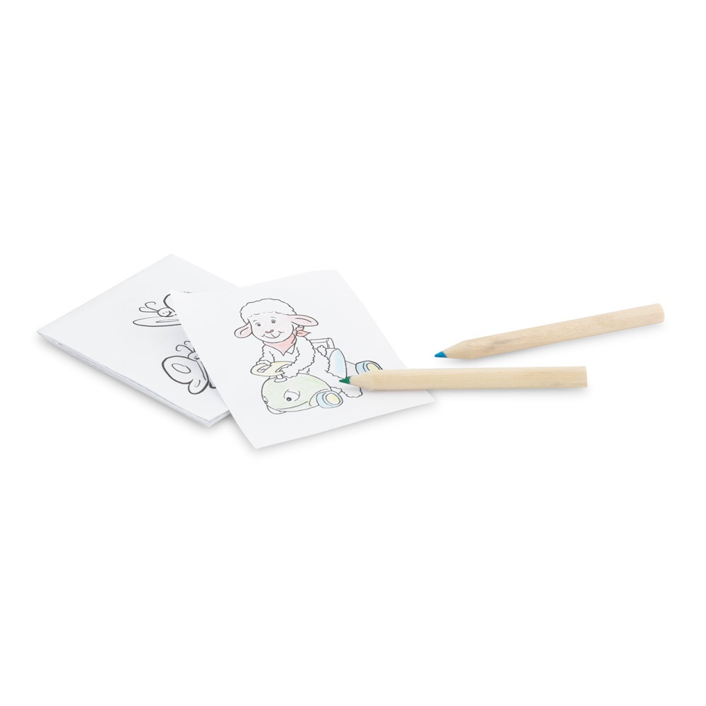 Kit para pintar em caixa de papel kraft reciclado, foto 3