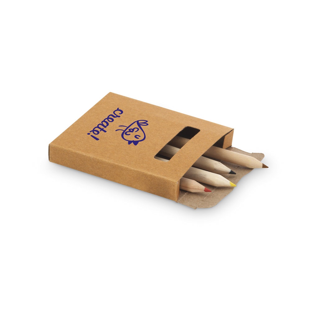 Kit para pintar em caixa de papel kraft reciclado, foto 4