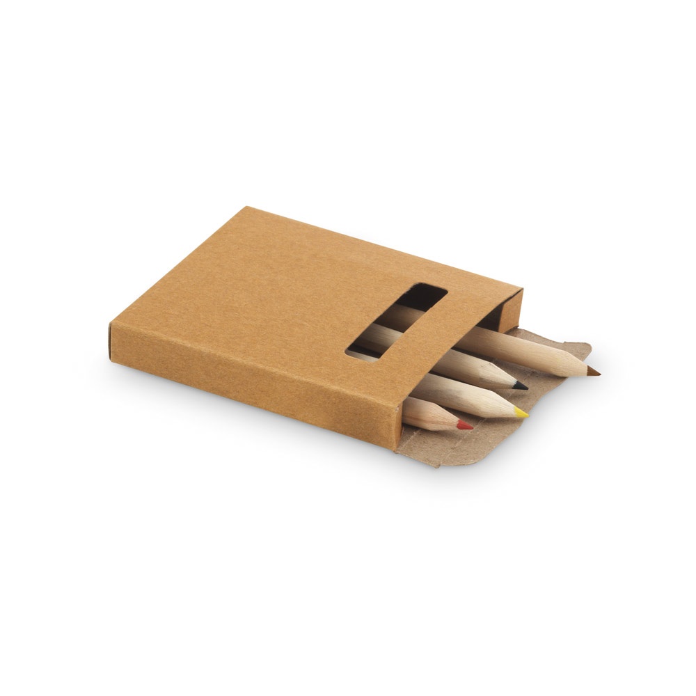 Kit para pintar em caixa de papel kraft reciclado, foto 5