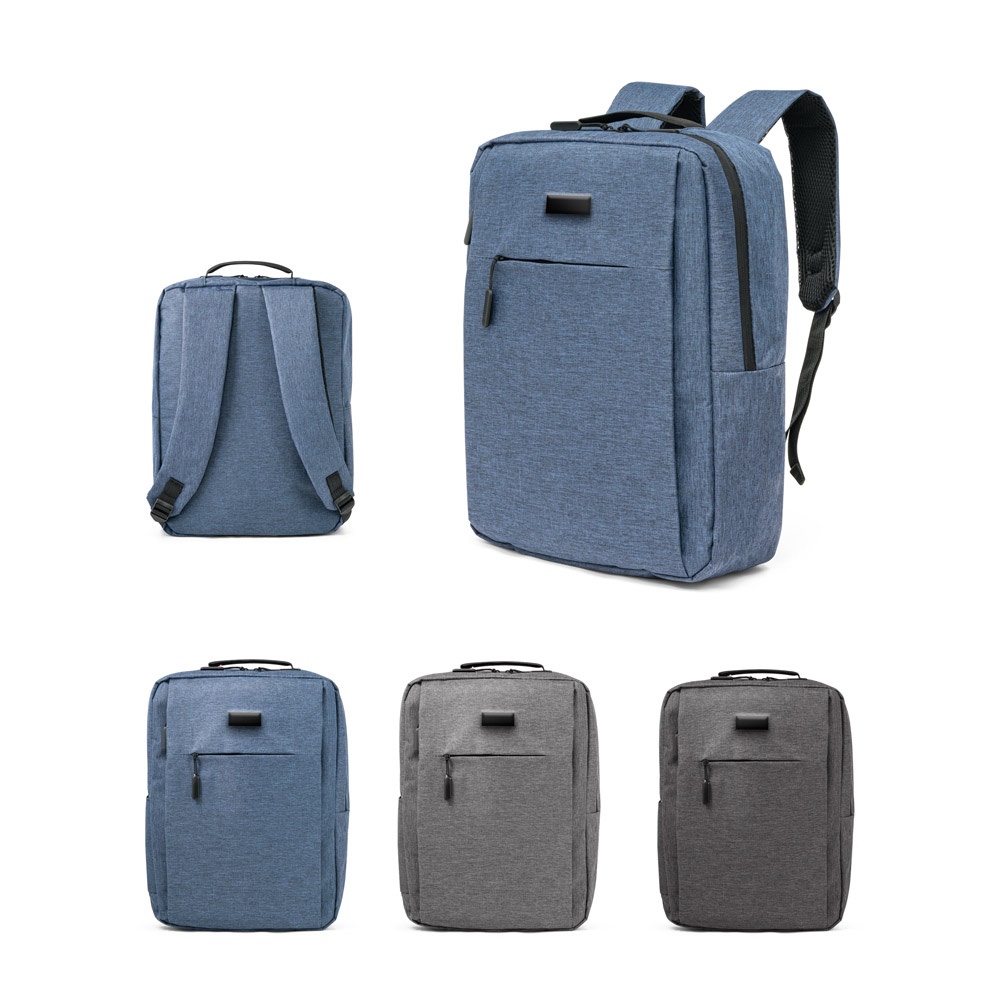 Mochila para notebook 15,6" 15 litros em 300D de alta densidade personalizada com a logo da empresa