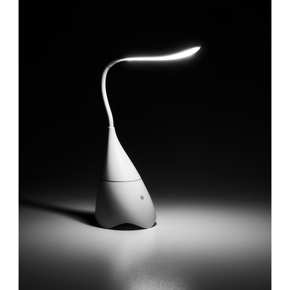 Luminária de mesa com caixa de som em ABS com 18 LEDS de alto brilho, foto 5