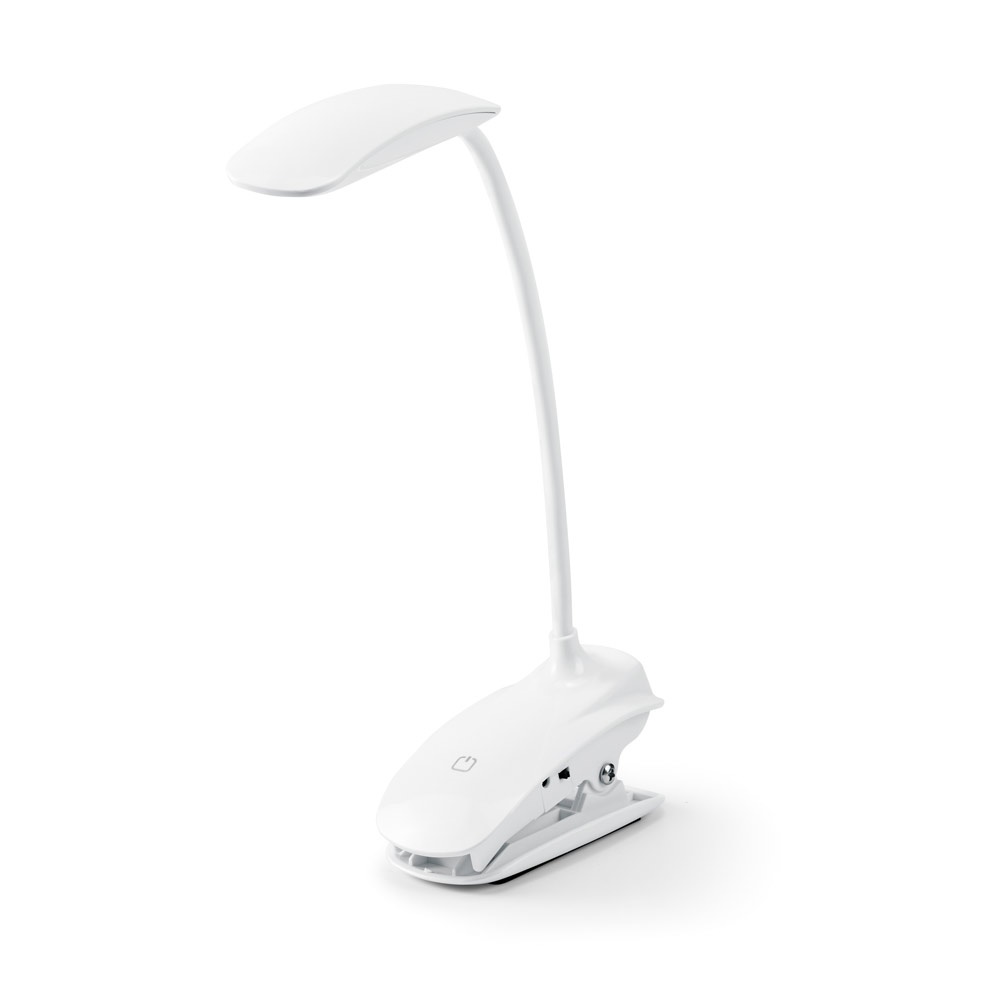 Luminária de mesa portátil em ABS e com LED COB, foto 3