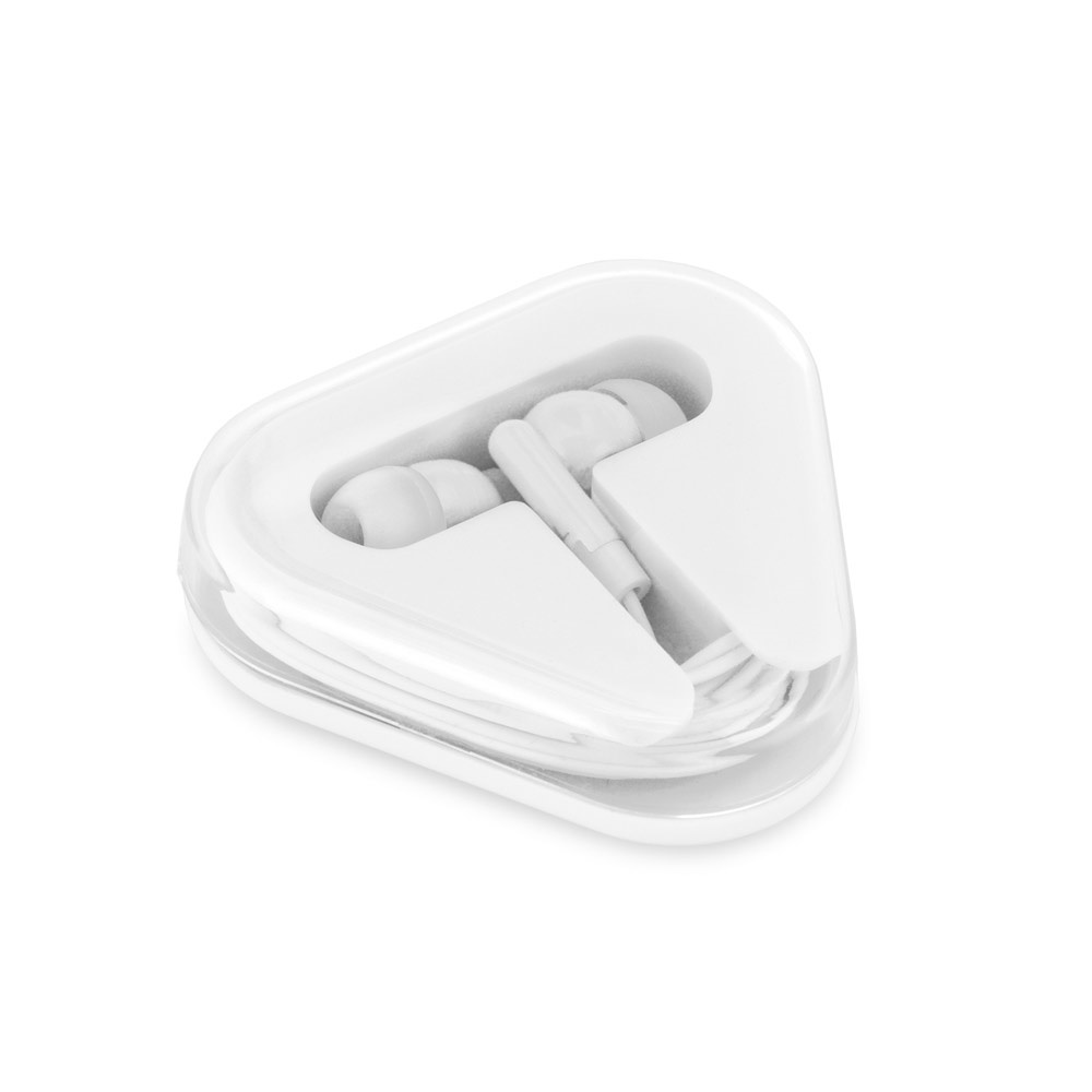 Fone de ouvido de plástico com cabo de 1.25 m
