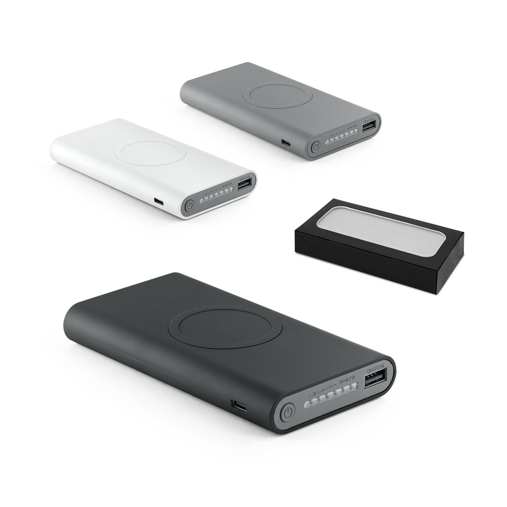 Bateria portátil por indução super-rápido em ABS (10 000 mAh), foto 1