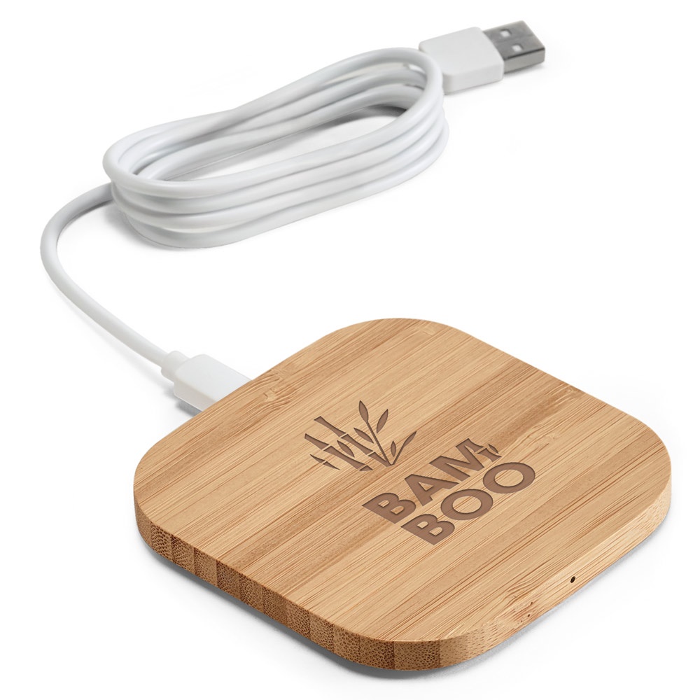 Carregador por indução super-rápido em bambu (15 W), foto 5