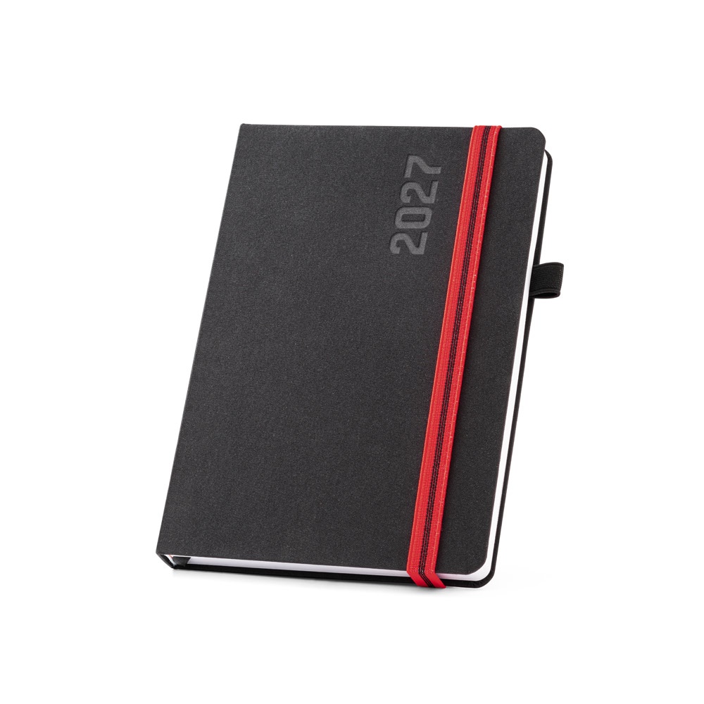 Agenda A5 com porta-caneta