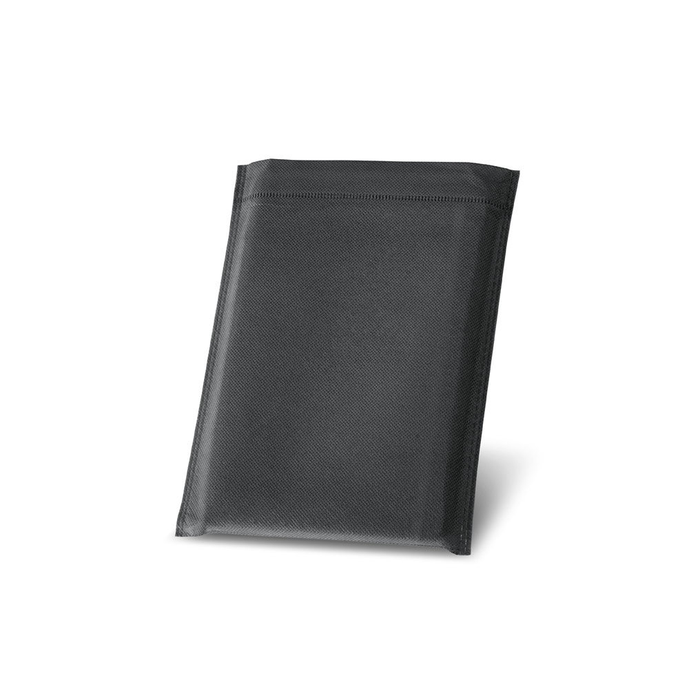 Agenda A5 em pele (58% reciclada) com porta-caneta, foto 2