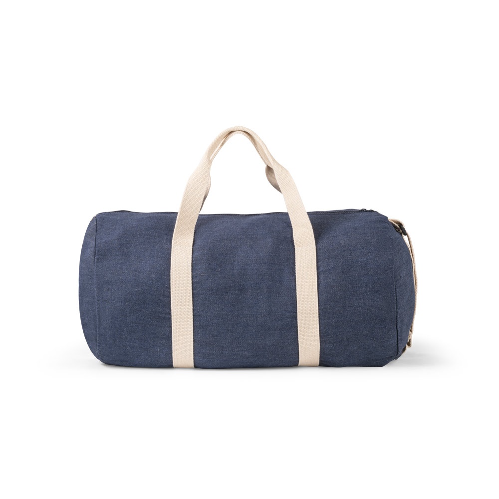 Sacola esportiva ou viagem em denim reciclado 25 litros (300 g/m²), foto 4
