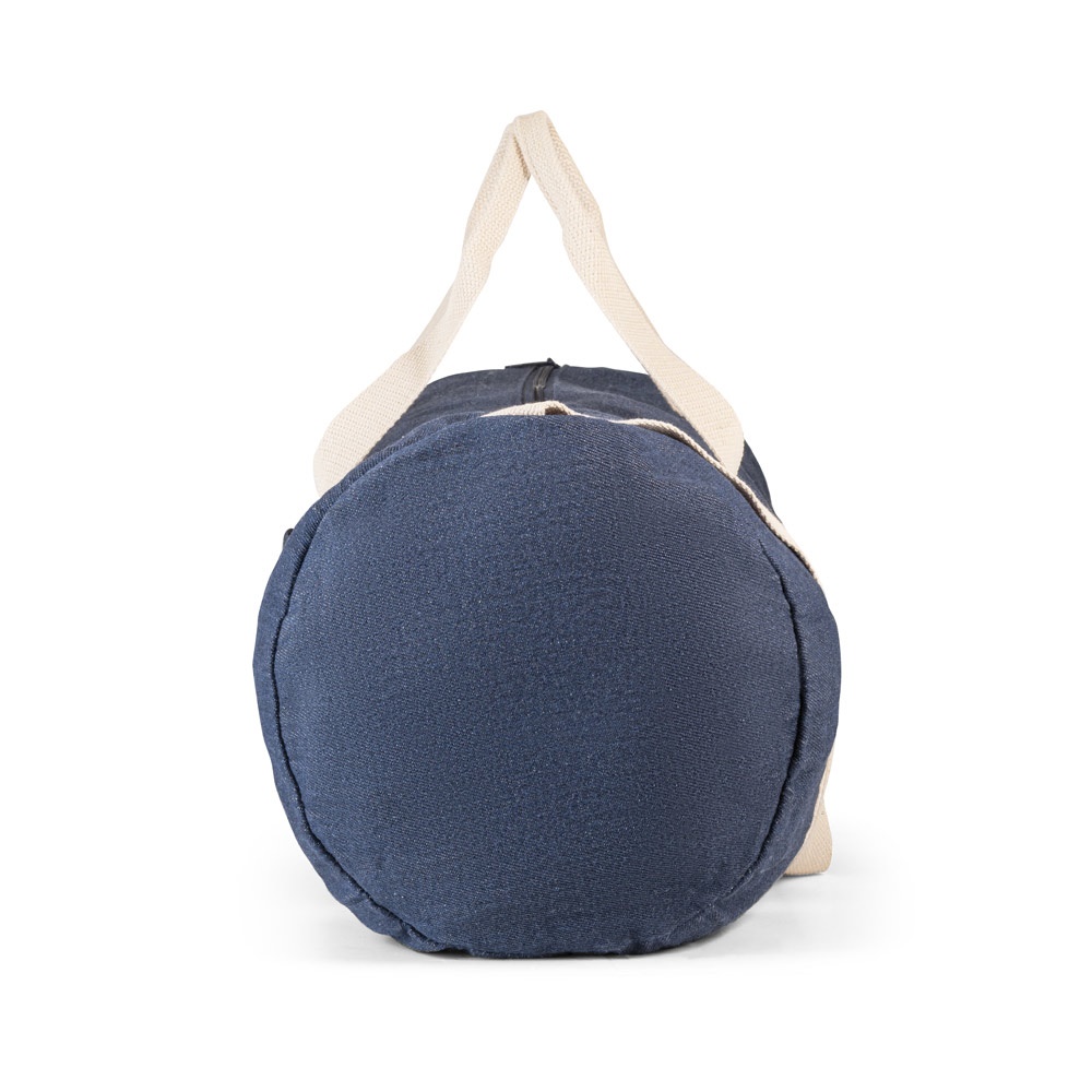 Sacola esportiva ou viagem em denim reciclado 25 litros (300 g/m²), foto 5