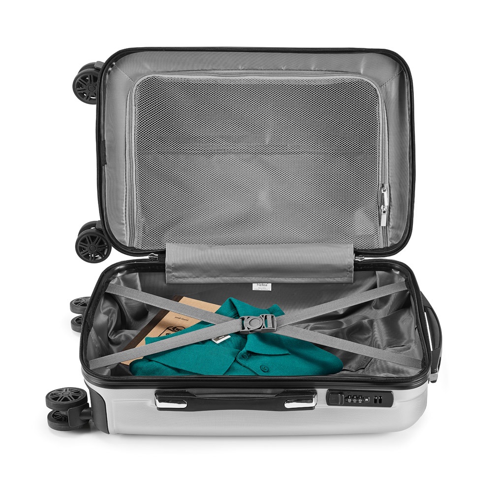 Mala de viagem executivo em ABS e PET com interior forrado (33 litros), foto 6