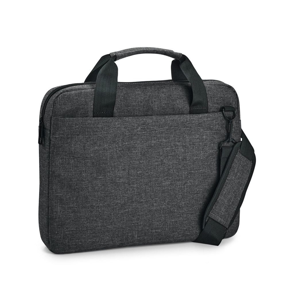 Pasta para notebook 14" em 600D com compartimento almofadado