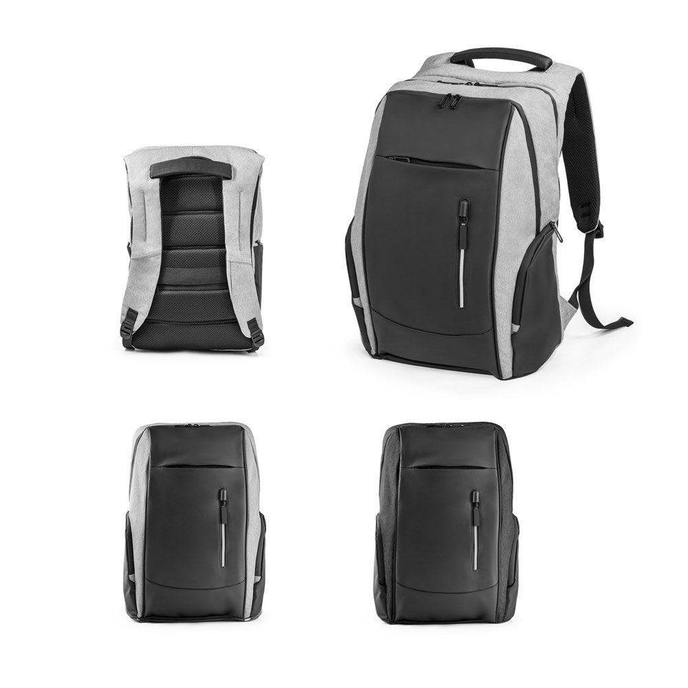 Mochila para notebook (17") em 900D e tarpaulin (30 litros) personalizada com a logo da empresa