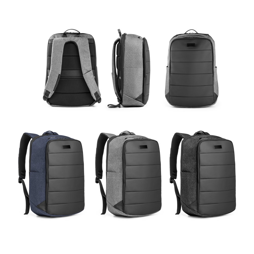 Mochila para notebook (17") em 300D de alta densidade (21 litros) personalizada com a logo da empresa