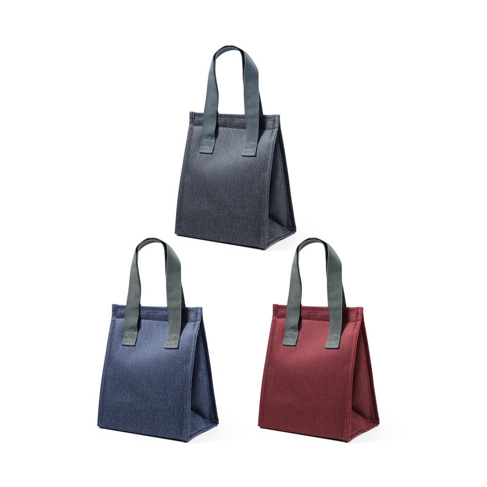 Bolsa térmica em 300D de alta densidade 6 litros personalizada com a logo da empresa