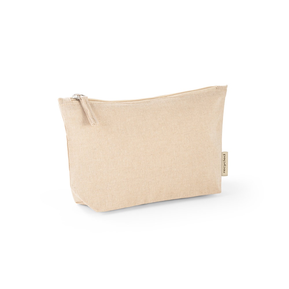 Bolsa multifunções em algodão reciclado 140 g/m² média (20 x 12,5 cm)