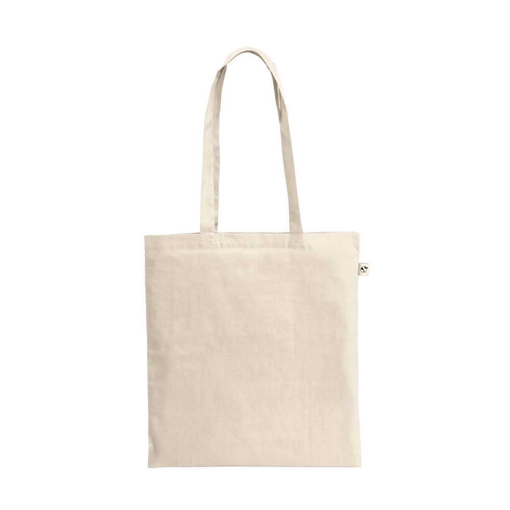 Sacola 100% algodão orgânico (180 g/m²) personalizada com a logo da empresa