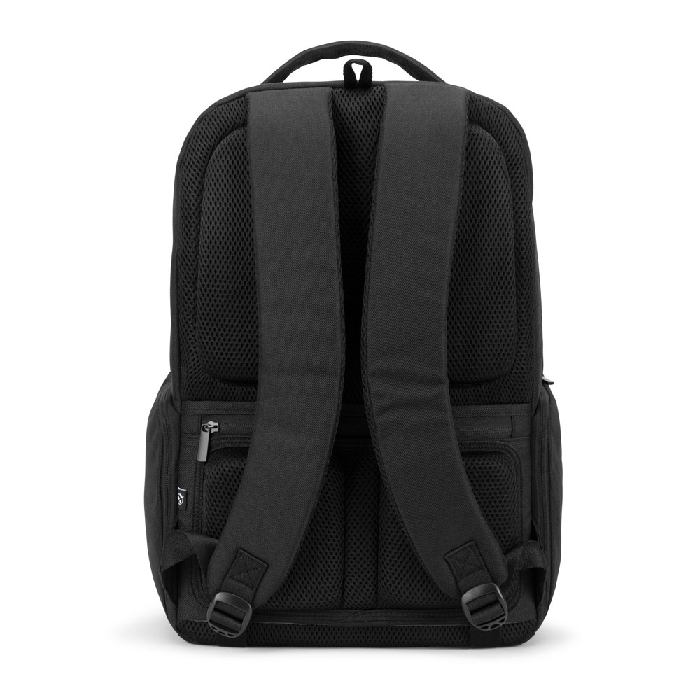 Mochila em twill reciclado resistente à água com dois bolsos frontais de grande dimensão (17,3"), foto 5