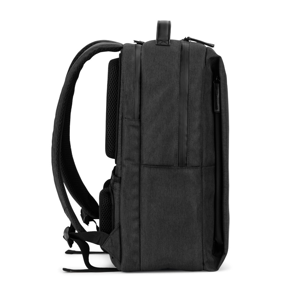 Mochila para notebook (17,3") em poliéster reciclado de alta densidade 600D (20 litros), foto 6