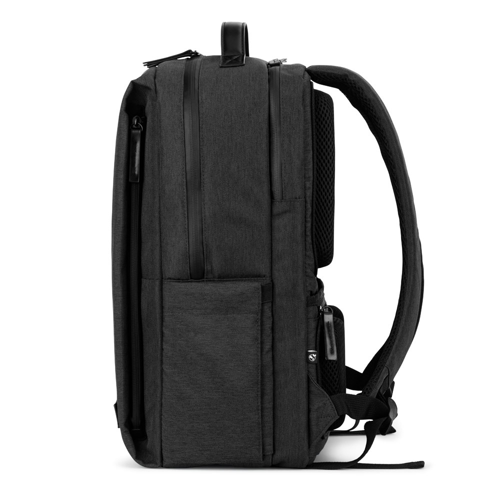 Mochila para notebook (17,3") em poliéster reciclado de alta densidade 600D (20 litros), foto 7