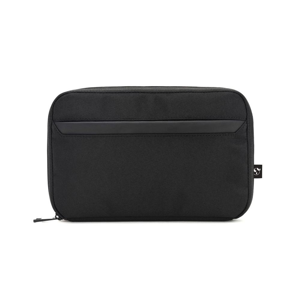 Bolsa organizadora espaçosa para acessórios tecnológicos em poliéster reciclado 600D twill, foto 3