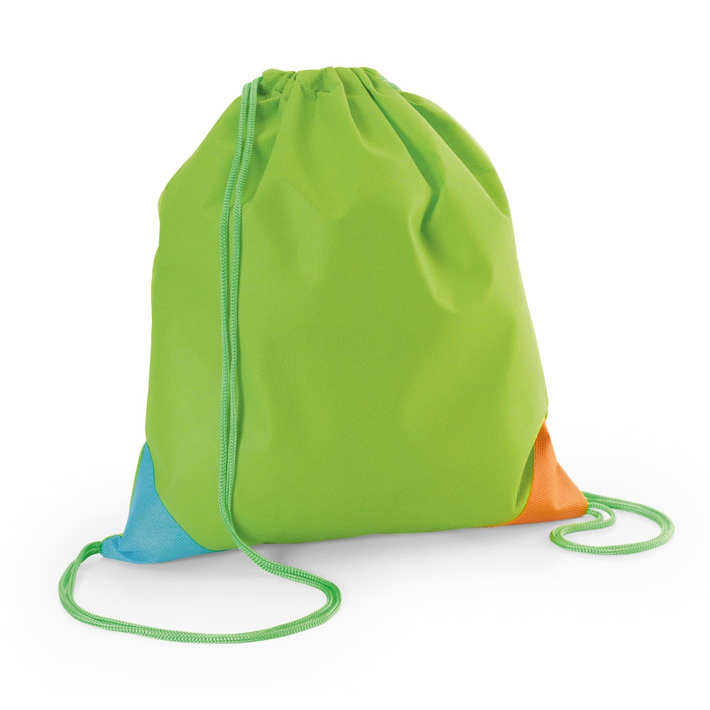 Sacola tipo mochila em non-woven (80 g/m²) (30 x 35 cm)