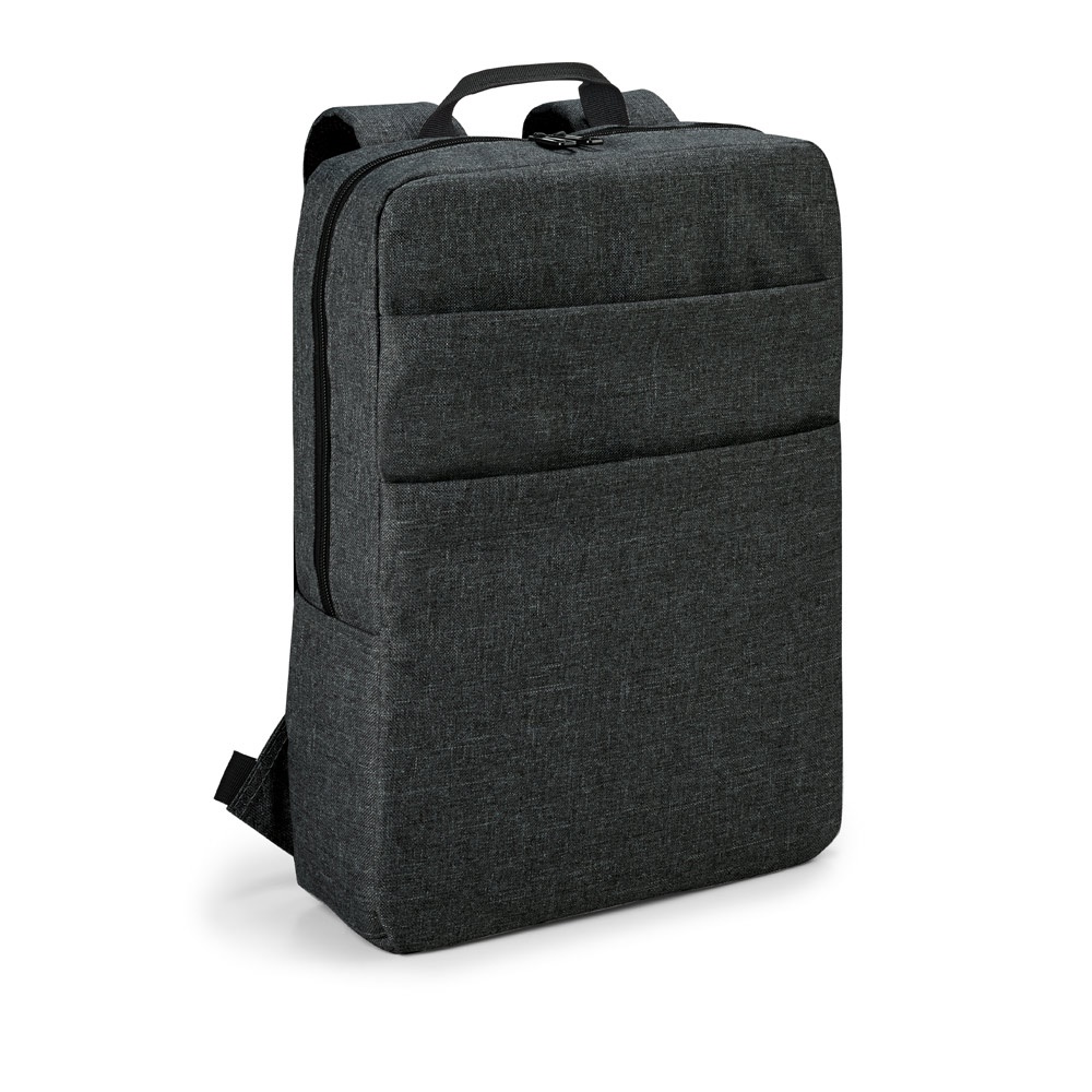 Mochila para notebook 15,6" 10 litros em 600D com 2 bolsos frontais